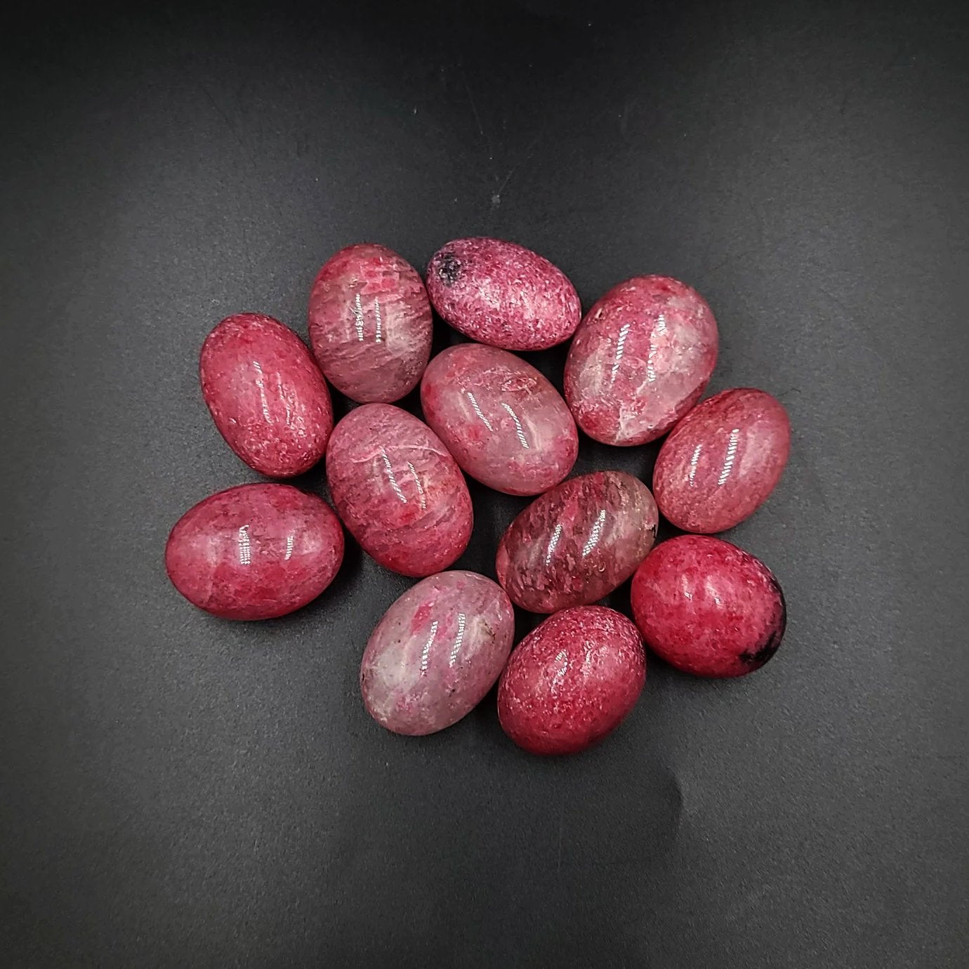 Rhodonite Tumbled Stone High Quality - Elevated Metaphysical