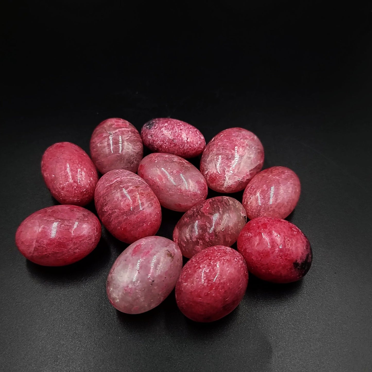 Rhodonite Tumbled Stone High Quality - Elevated Metaphysical