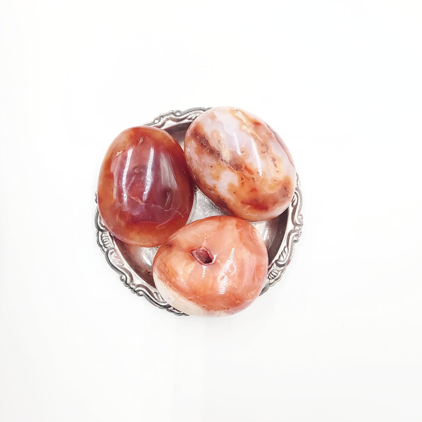 Carnelian Palm Stone Gallet - Elevated Metaphysical