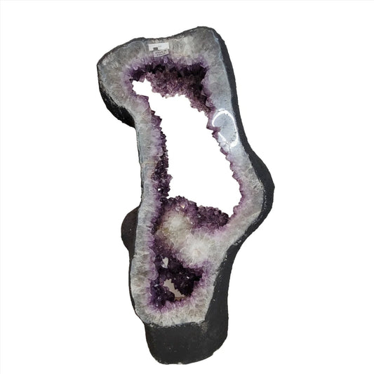 Amethyst Portal Window Amethyst Geode Polished 30" 76cm 16.3lbs 7.4kg