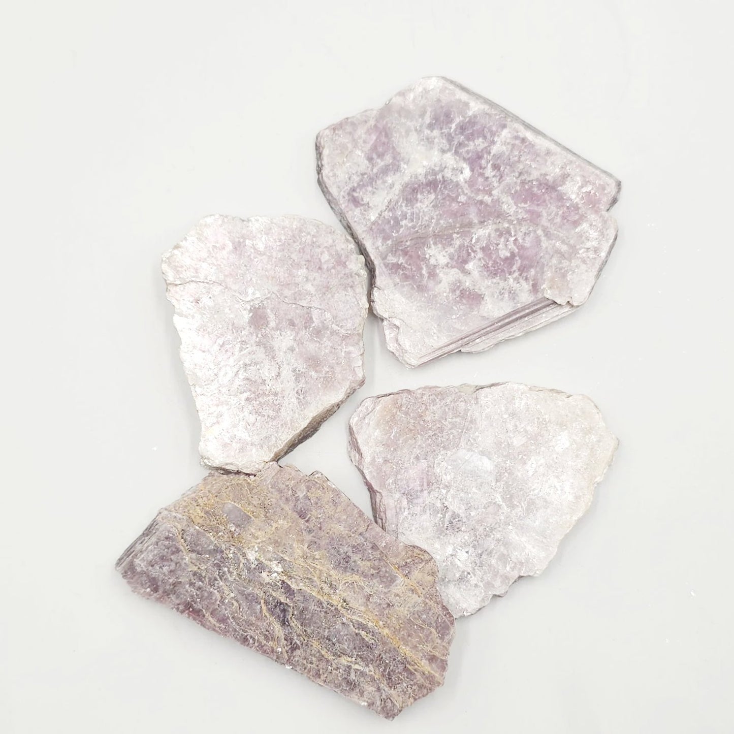 Lepidolite Mica Sheet Rough Stone Large - Elevated Metaphysical