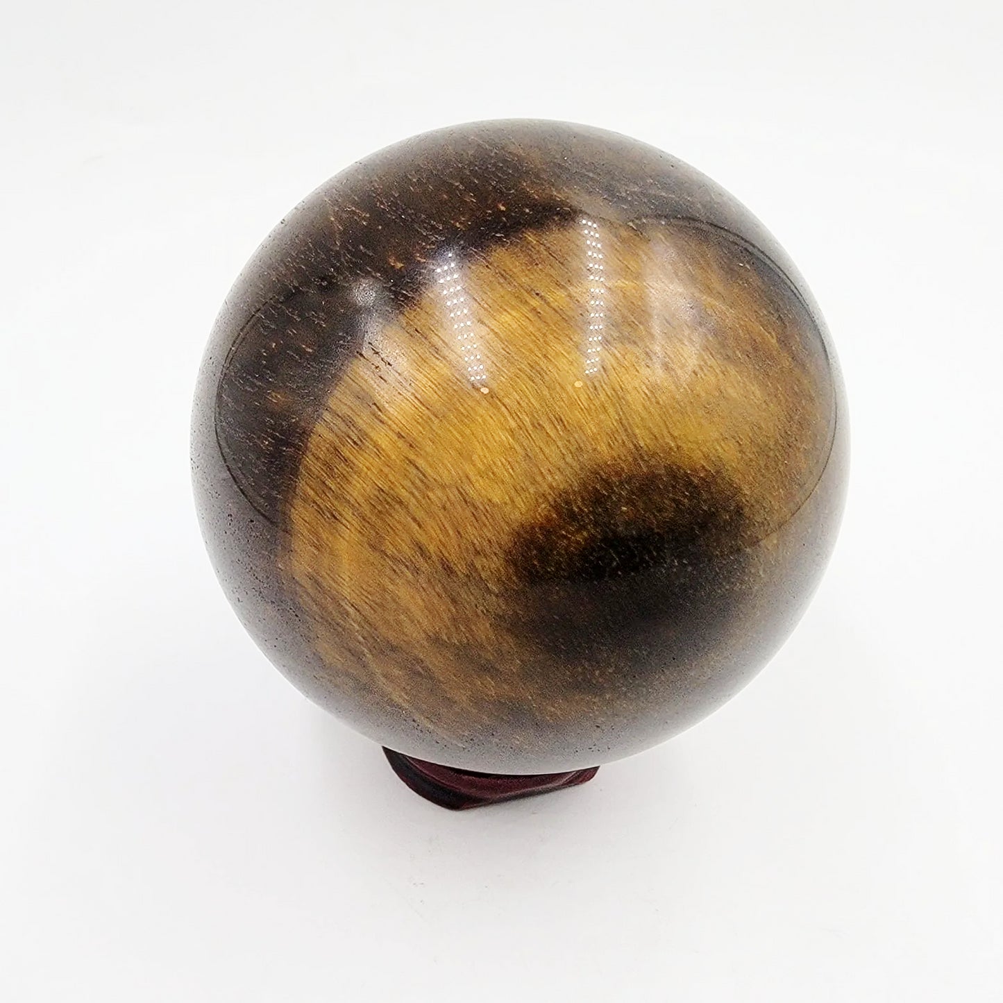 Tiger Eye Sphere 82mm 2.85" 518g 18.3oz