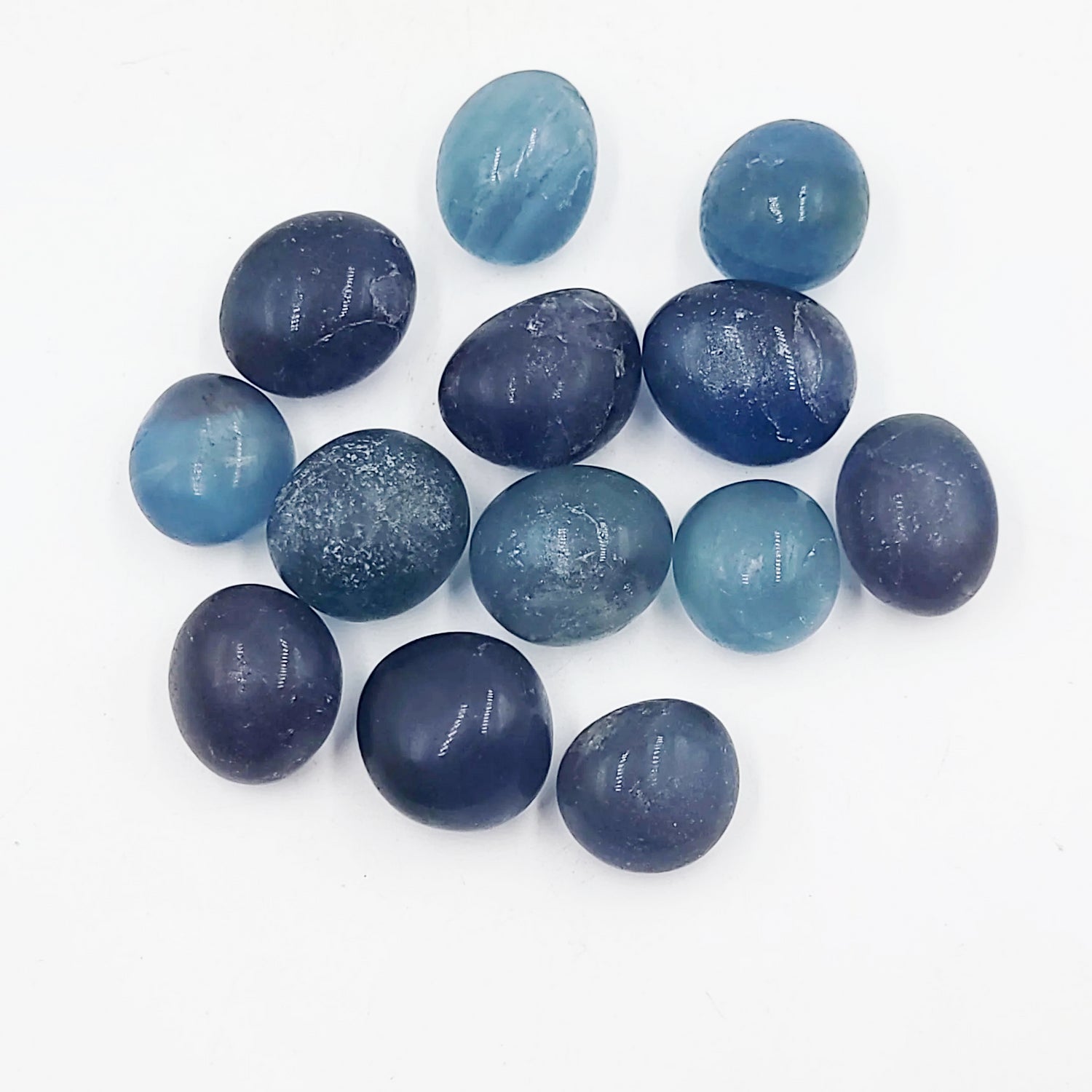 Blue Fluorite Tumbled Stone - Elevated Metaphysical