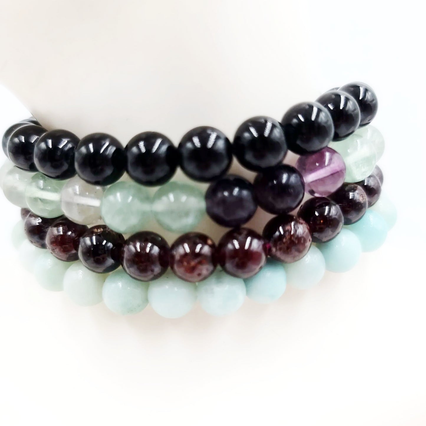 Mercury is in Retrograde!!! Bracelet Set 8mm Bead Bracelets