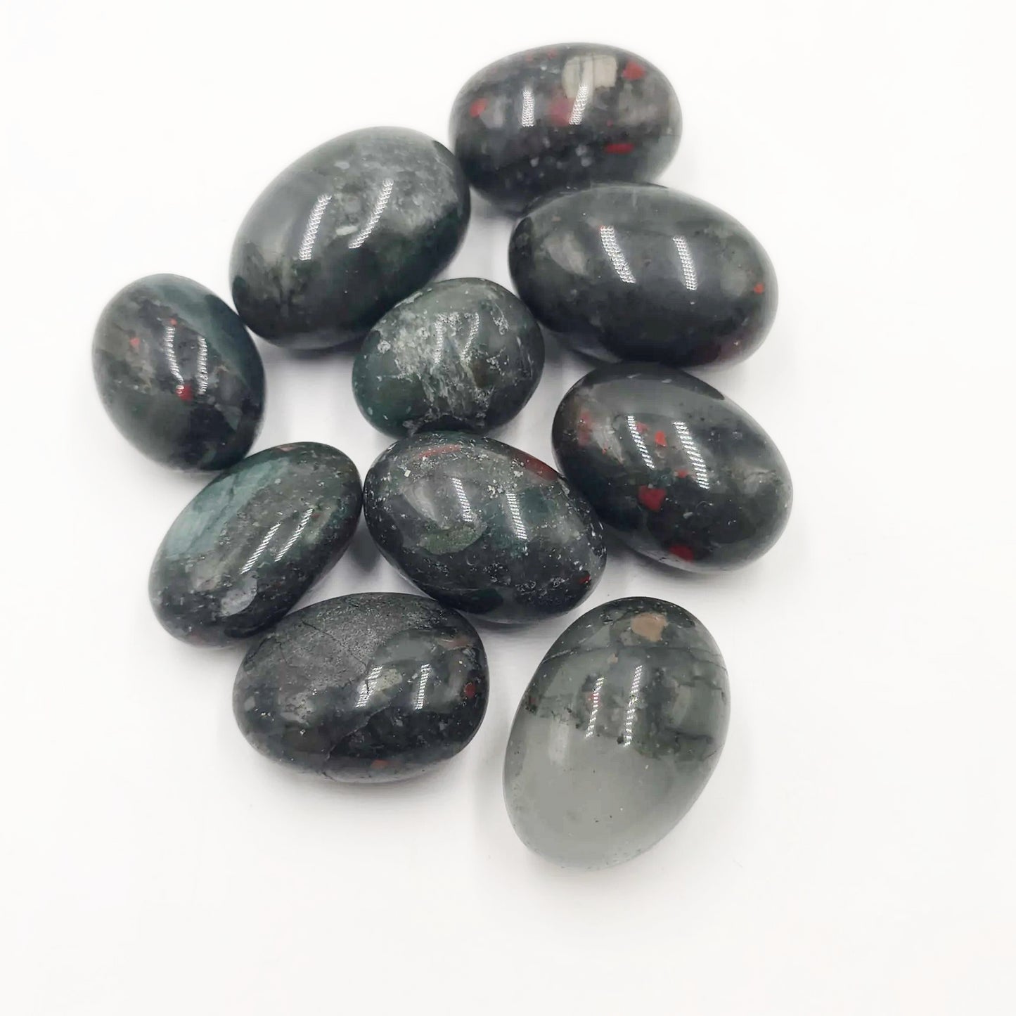 African Bloodstone Tumbled Stone HQ