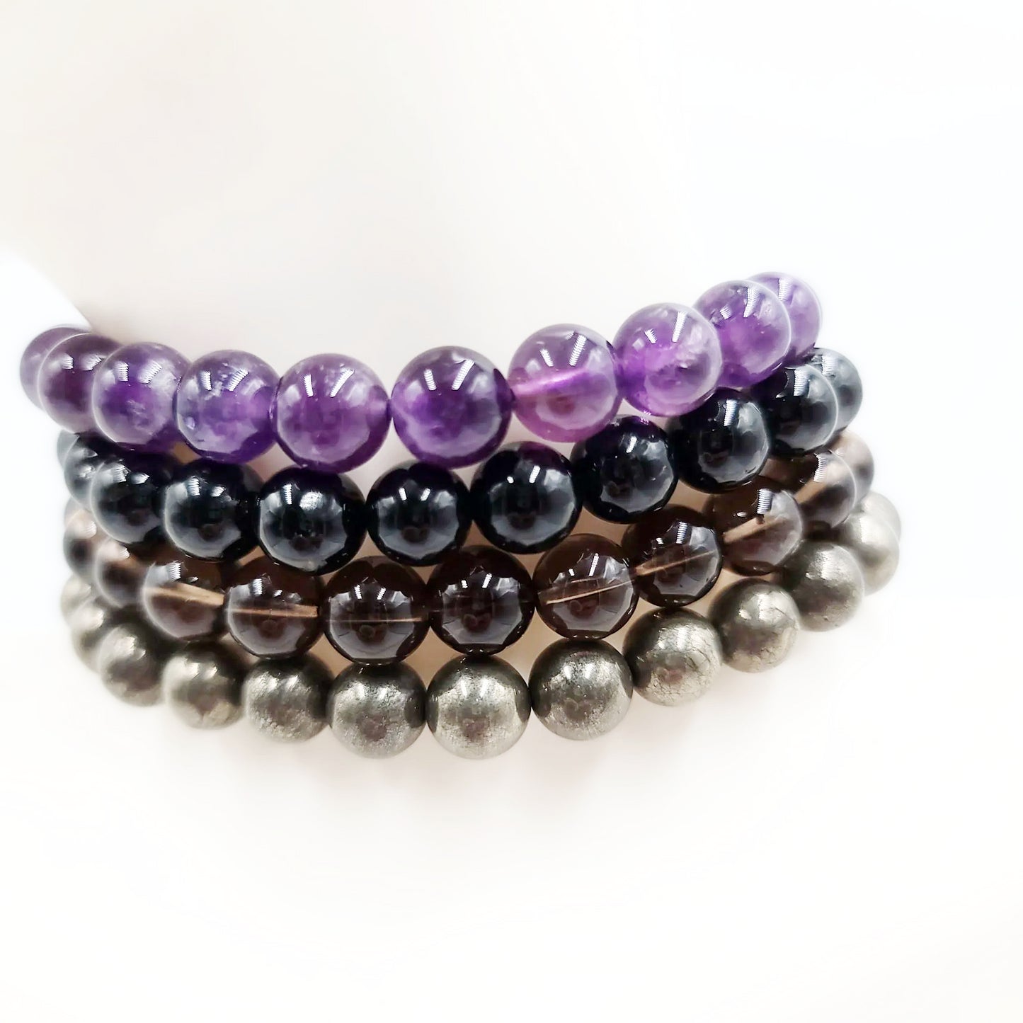 Vibrate Higher - Protection Bracelet Set 8mm Bead Bracelets