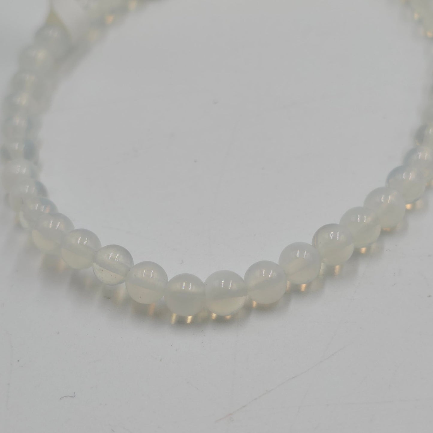 Opalite Bead Bracelet 4mm - Elevated Metaphysical