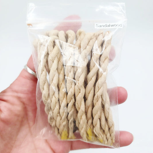 Sandalwood Himalayan Rope Incense 20 Count