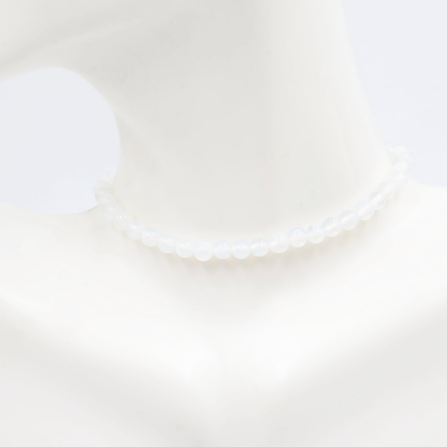Opalite Bead Bracelet 4mm - Elevated Metaphysical