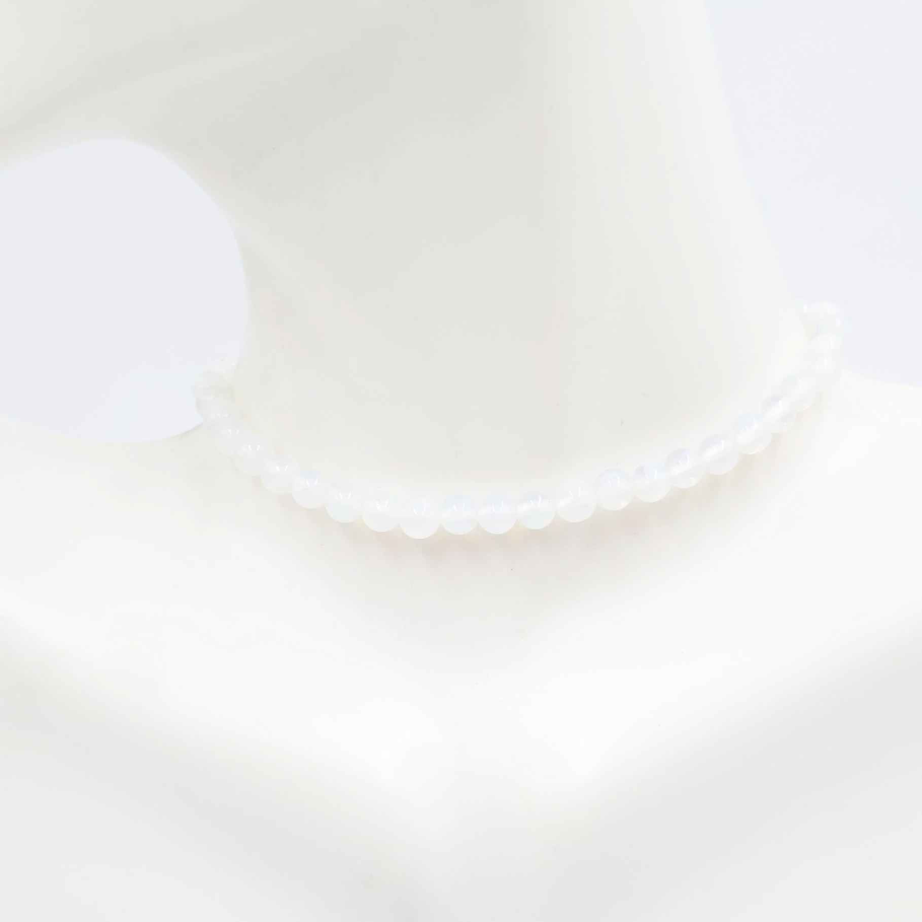 Opalite Bead Bracelet 4mm - Elevated Metaphysical