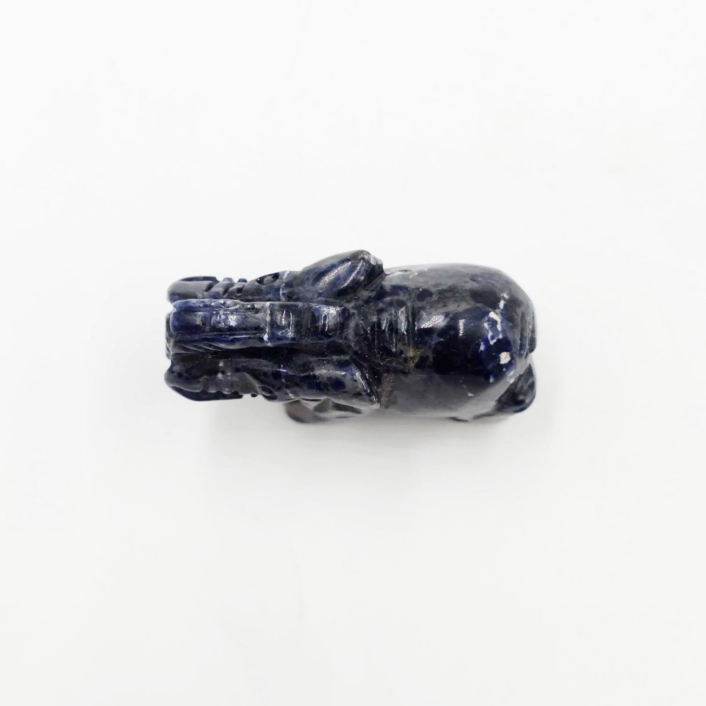 Sodalite Elephant Figurine 2" 50mm - Elevated Metaphysical