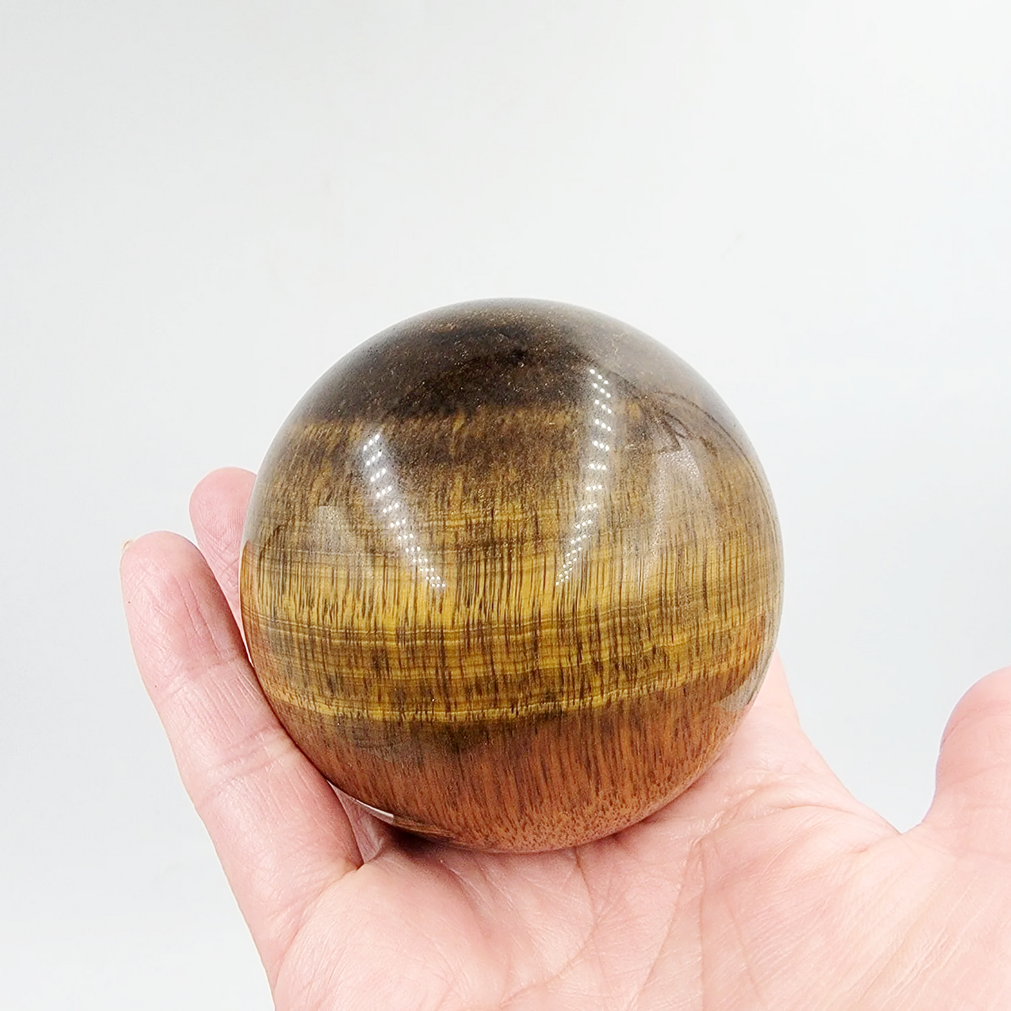 Tiger Eye Sphere 82mm 2.85" 518g 18.3oz