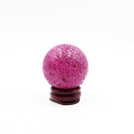 Ruby Sphere 44mm 1.75" 156g 5.5oz - Elevated Metaphysical