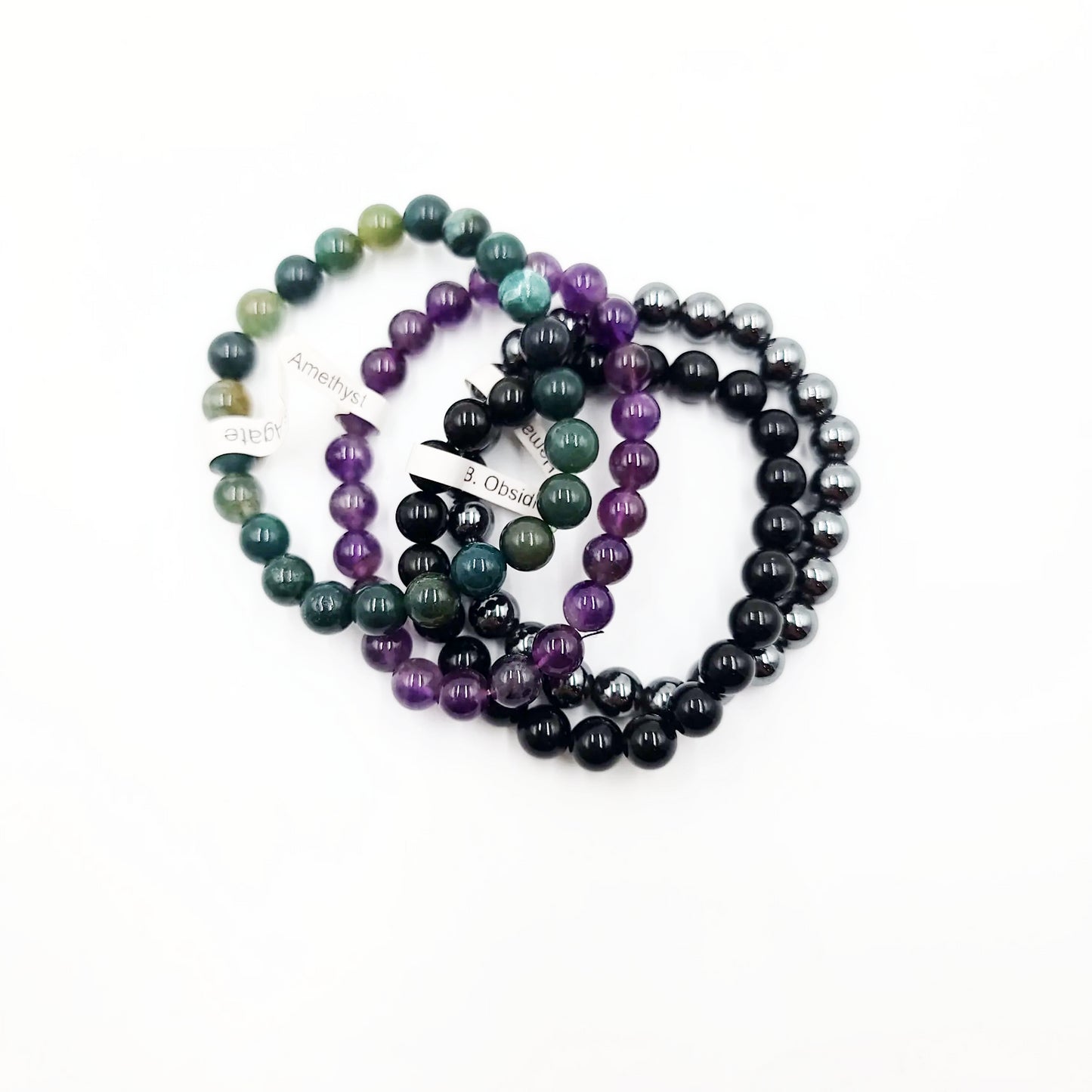 This Too Shall Pass - Sobriety Bracelet Set 8mm Bead Bracelets