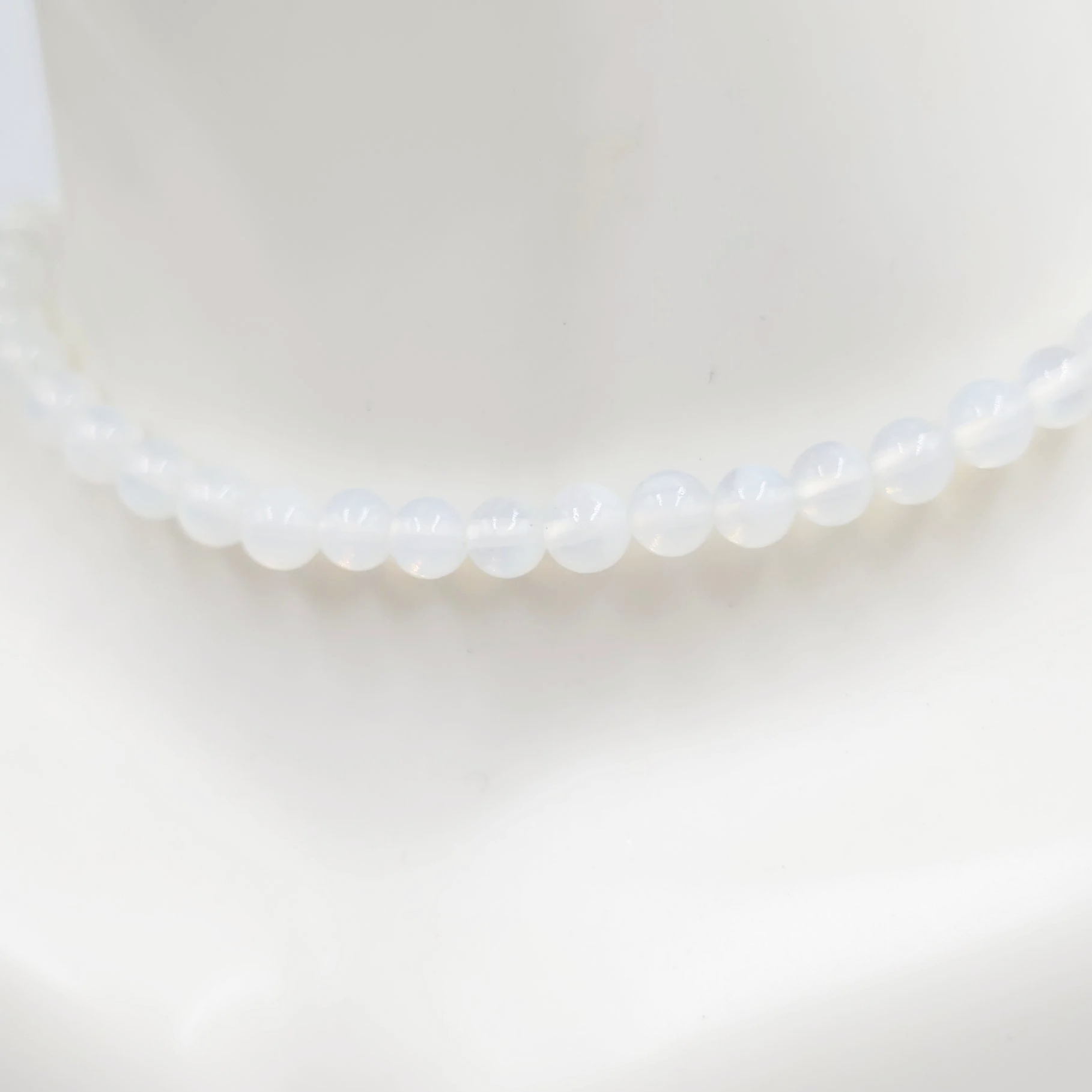 Opalite Bead Bracelet 4mm - Elevated Metaphysical