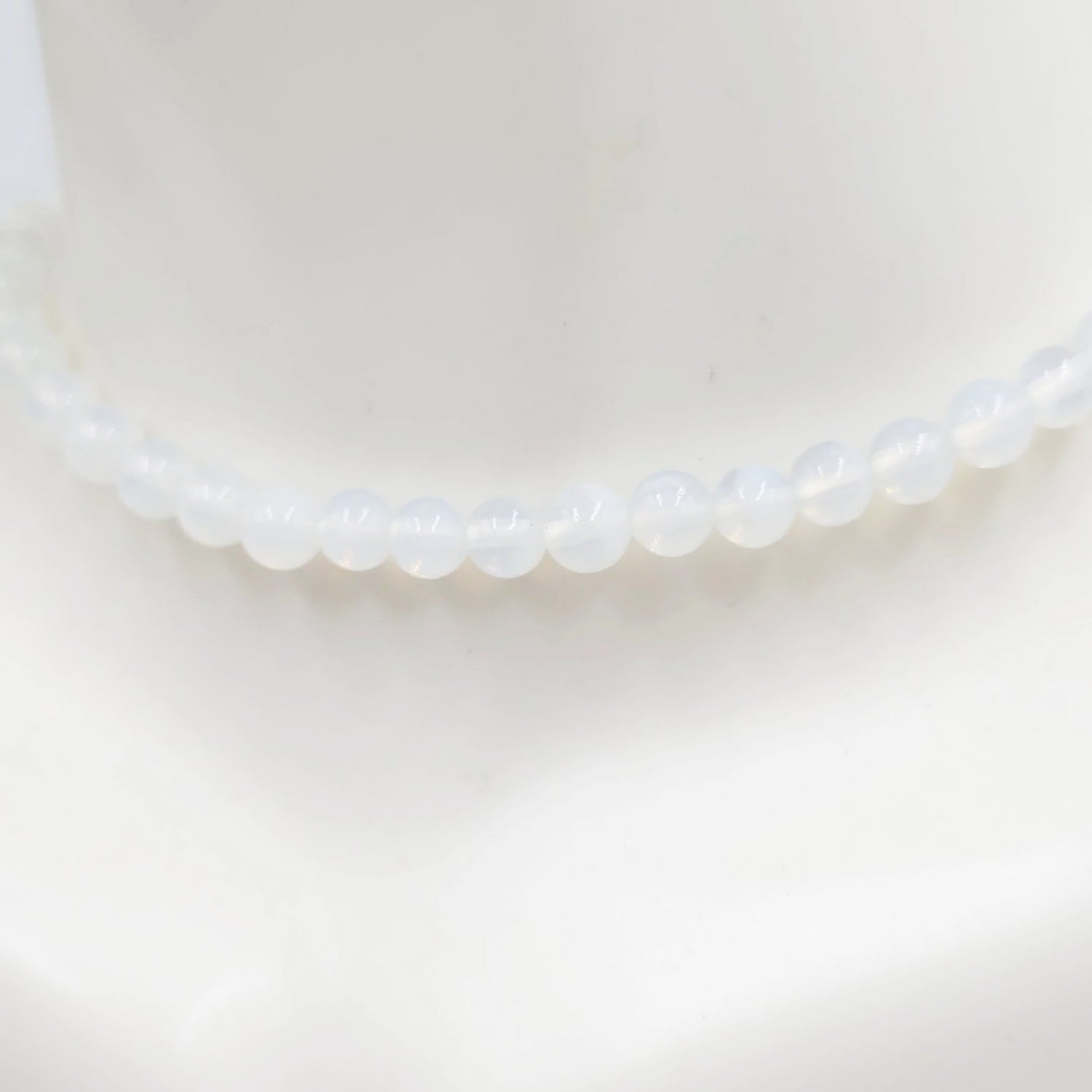 Opalite Bead Bracelet 4mm - Elevated Metaphysical