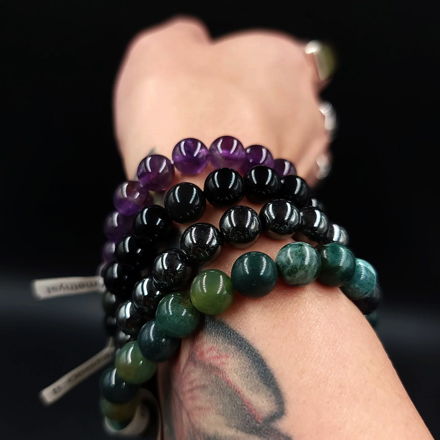 This Too Shall Pass - Sobriety Bracelet Set 8mm Bead Bracelets