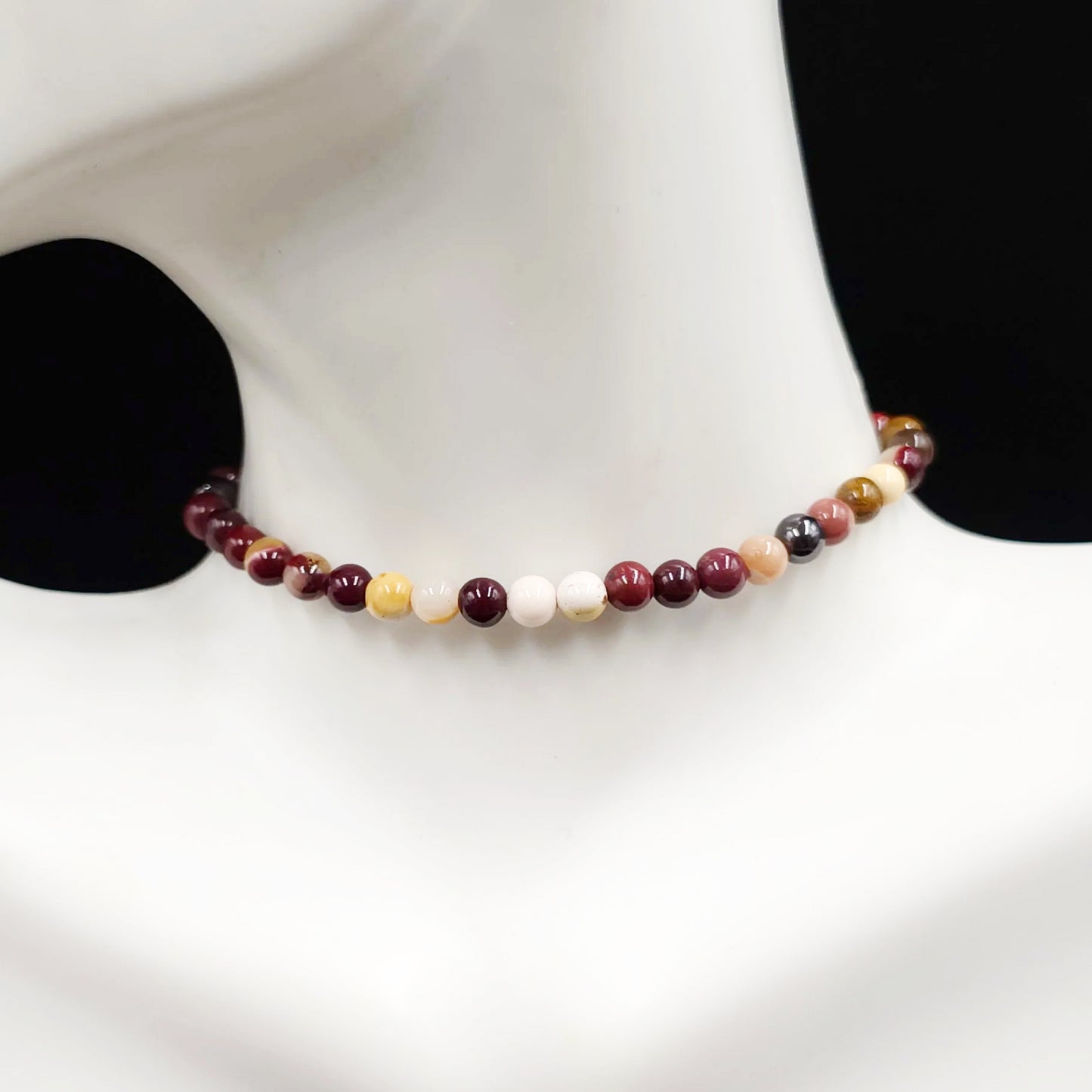 Mookaite Bead Bracelet 4mm