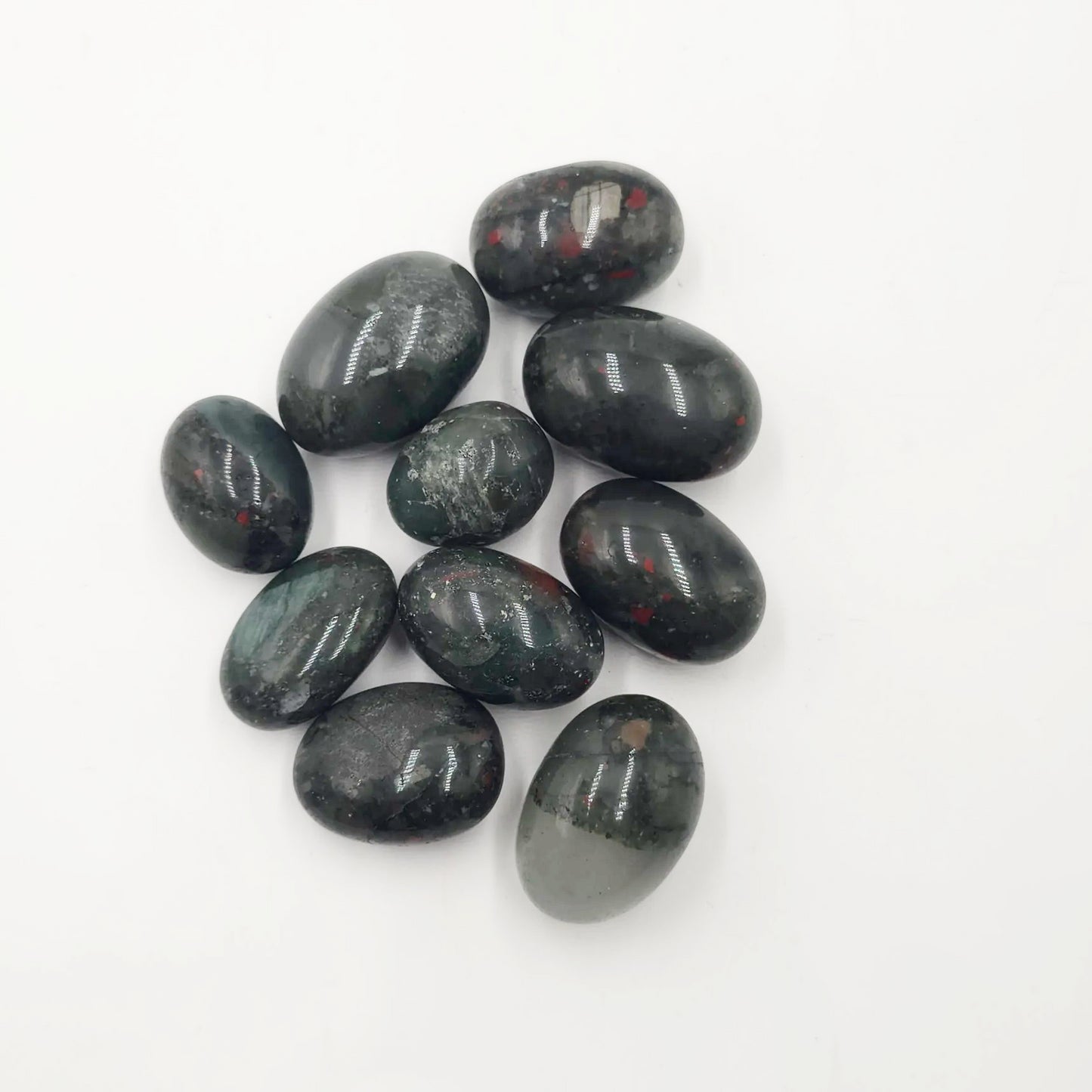 African Bloodstone Tumbled Stone HQ