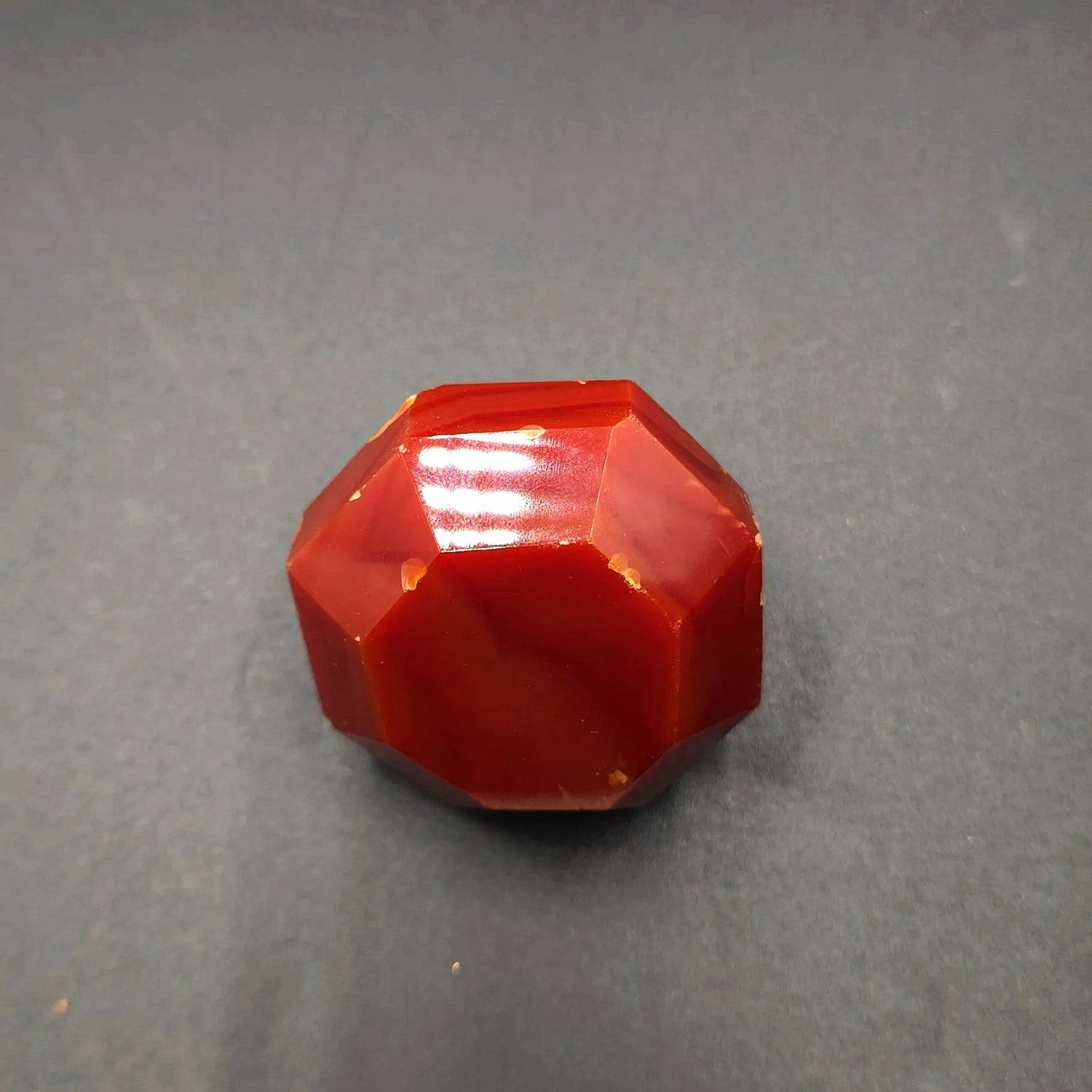 Carnelian Diamond Figurine 2" 50mm - Elevated Metaphysical