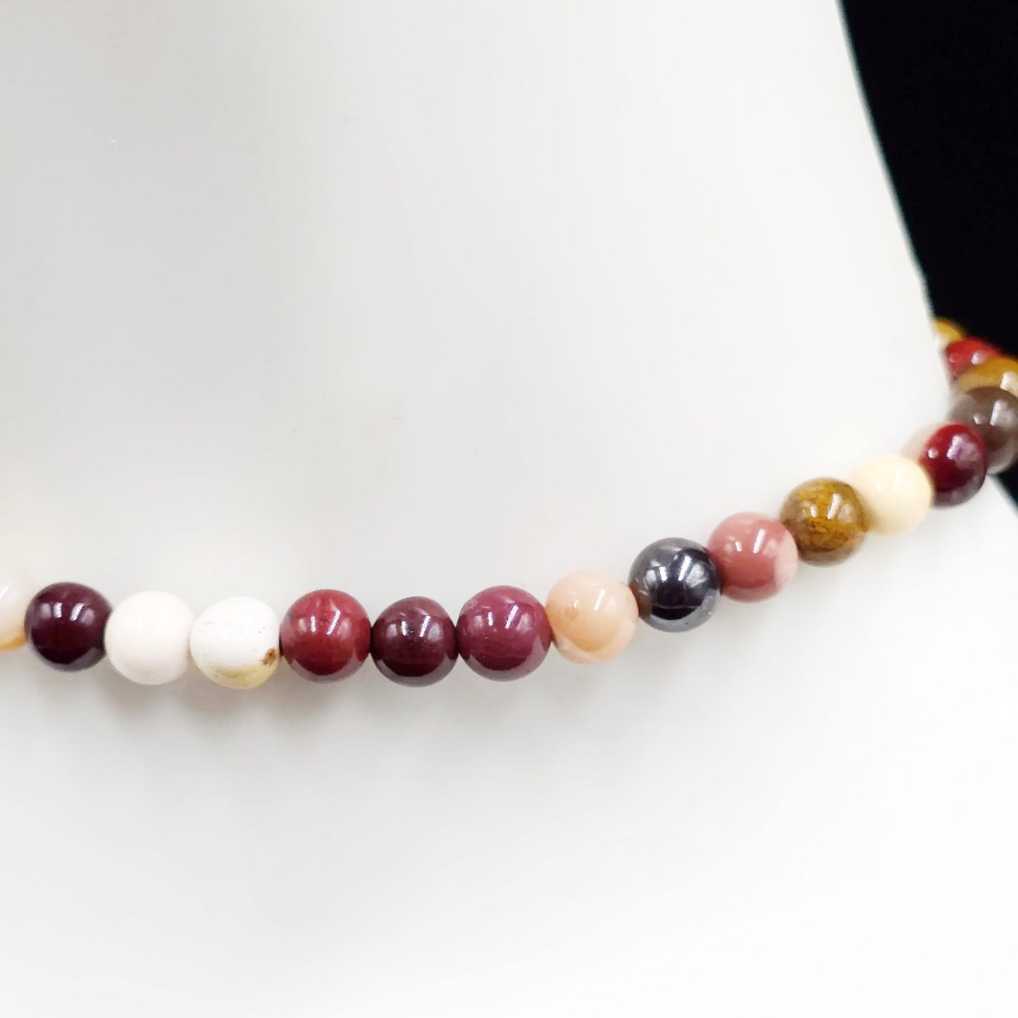 Mookaite Bead Bracelet 4mm