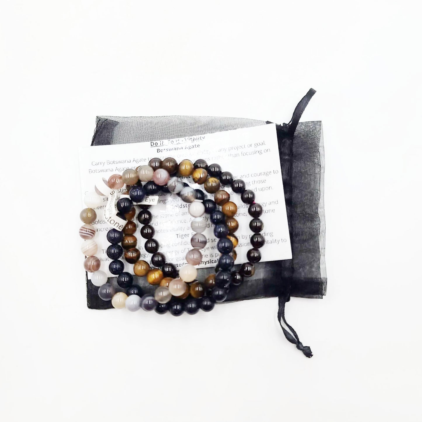 Do It, To It - Vitality Bracelet Set 8mm Bead Bracelets