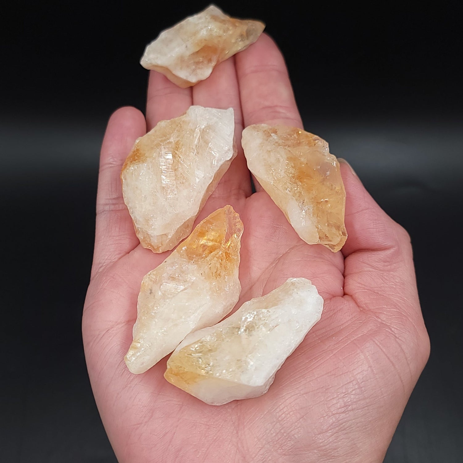 Citrine Point Rough Stone - Elevated Metaphysical