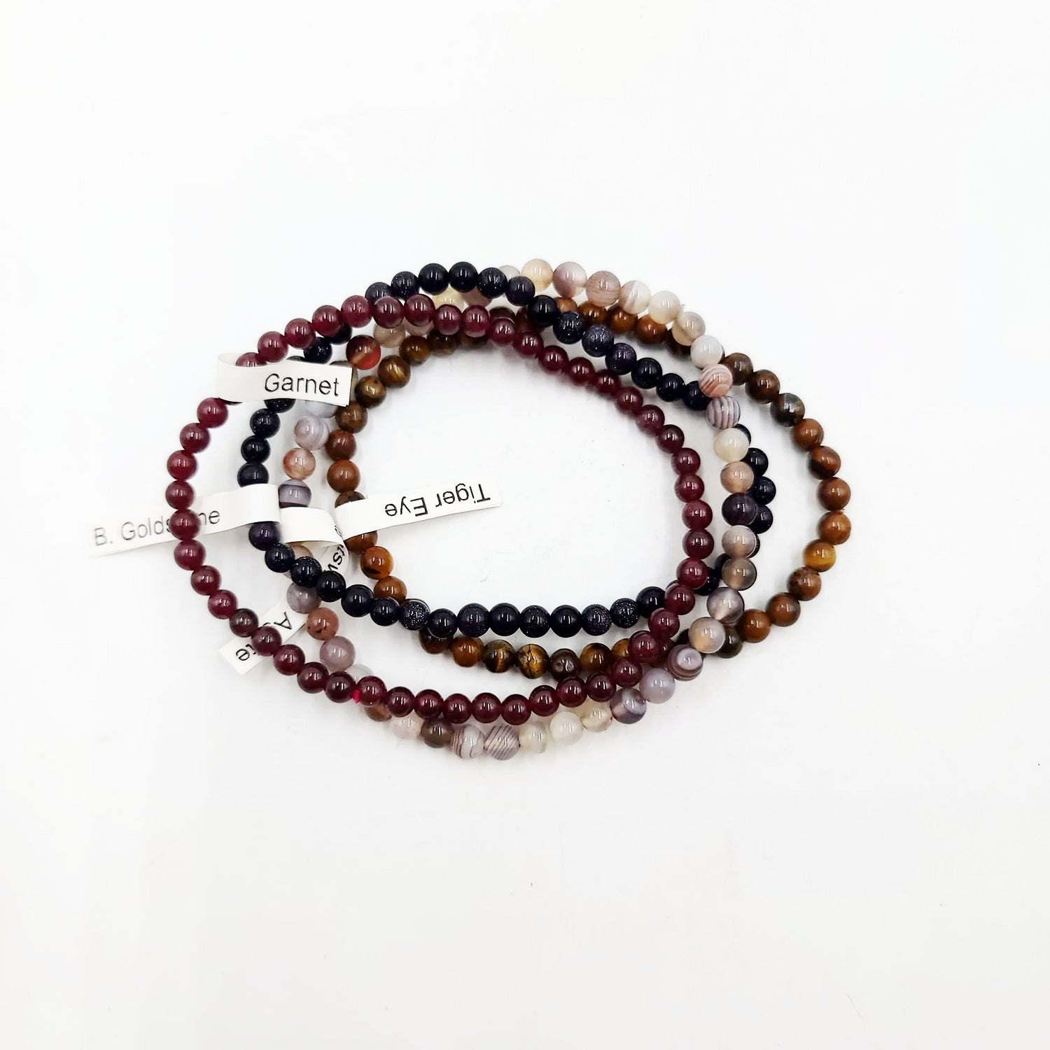 Do It, To It - Vitality Bracelet Set 4mm Bead Bracelets - Elevated Metaphysical