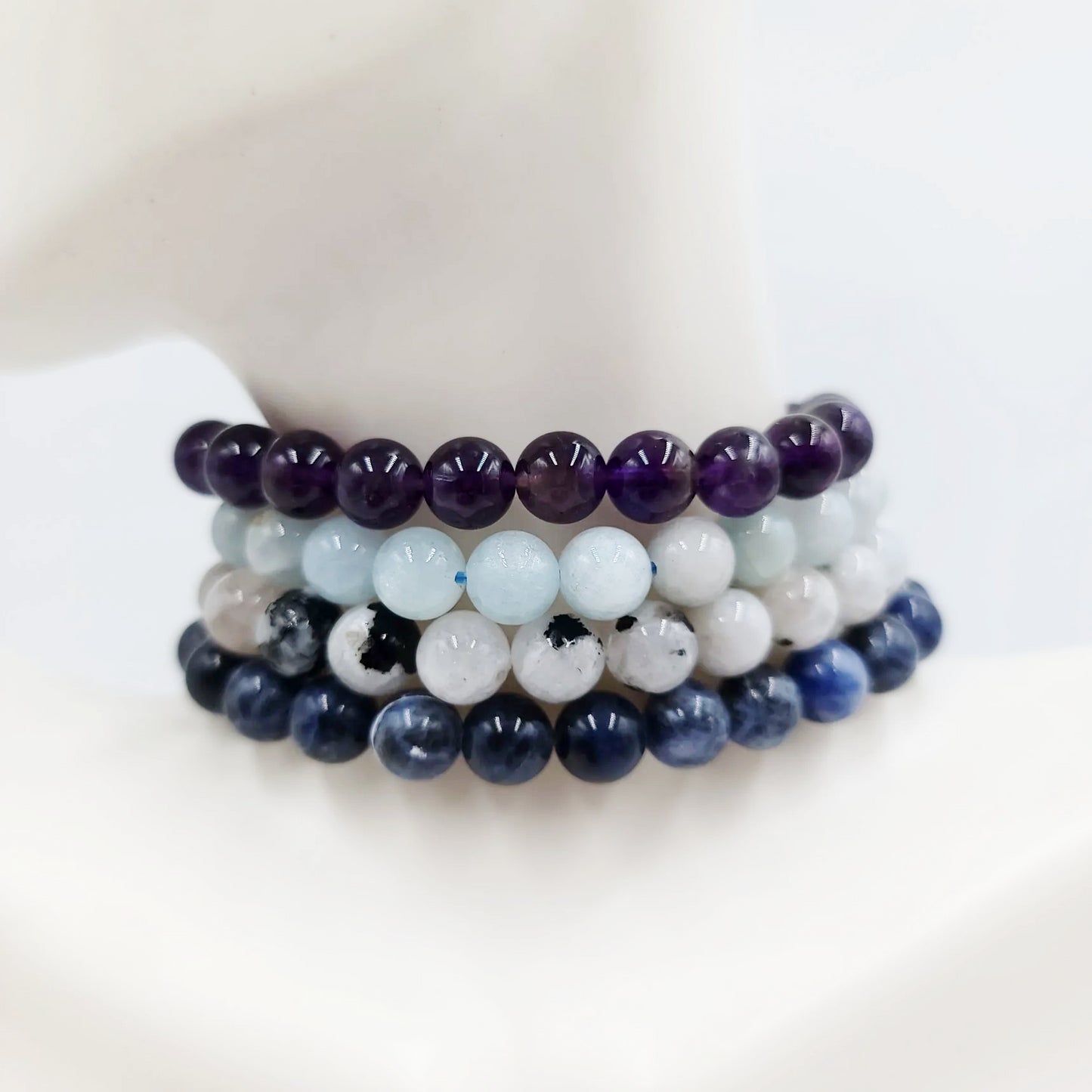 You Can Do Anything, But Not Everything - Stress Bracelet Set 8mm Bead Bracelets