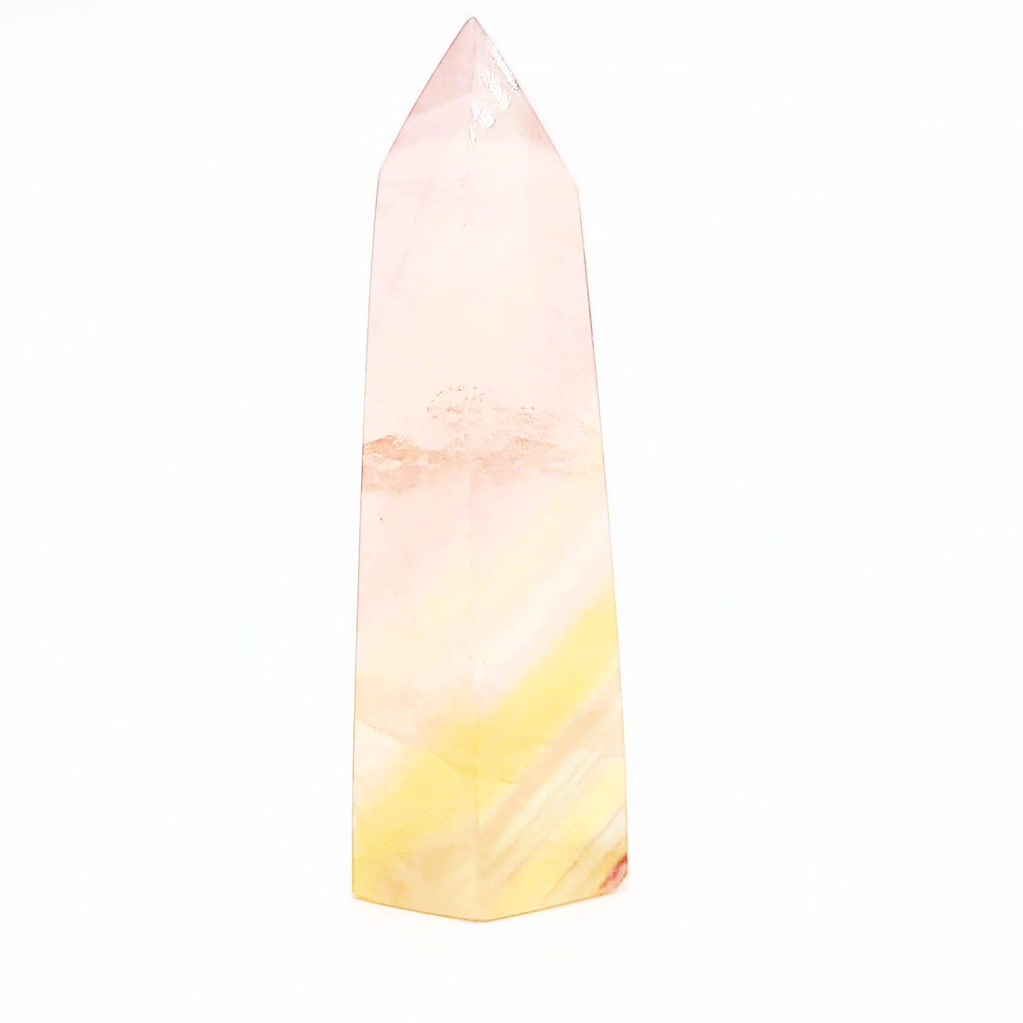 Rainbow Fluorite Tower Point 75mm 3"