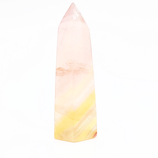 Rainbow Fluorite Tower Point 75mm 3"