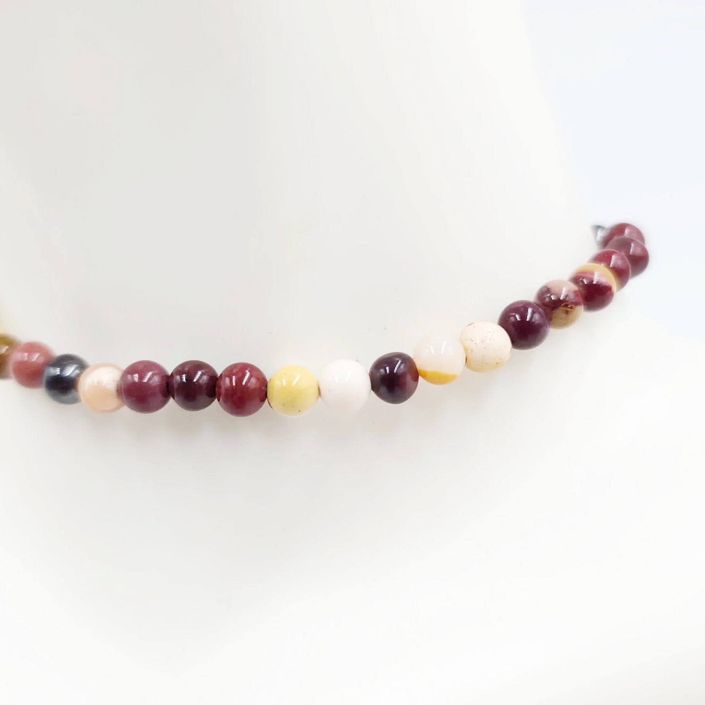 Mookaite Bead Bracelet 4mm