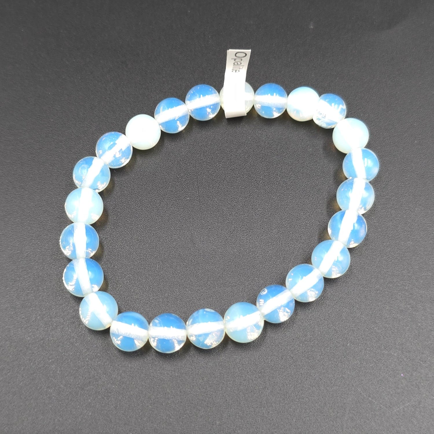 Opalite Bead Bracelet 8mm - Elevated Metaphysical