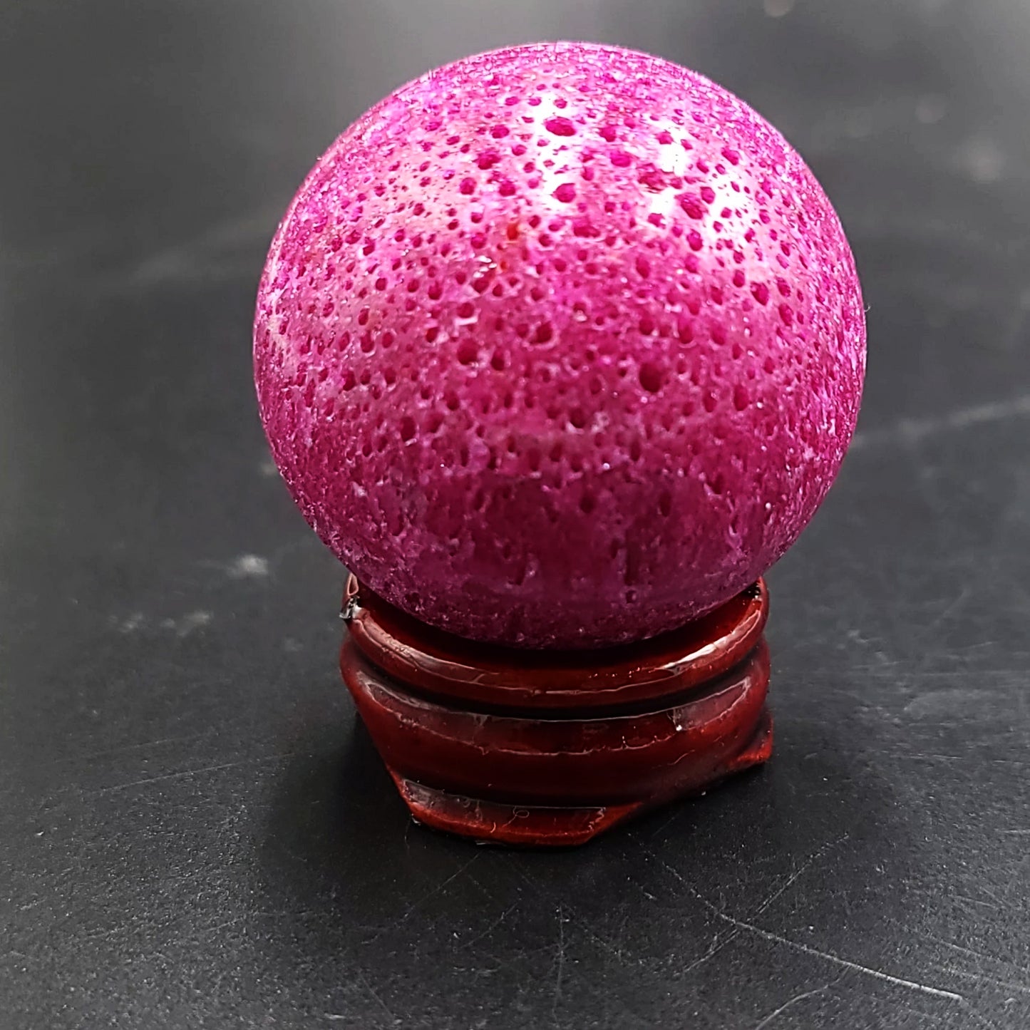 Ruby Sphere 41mm 1.6" 108g 3.8oz