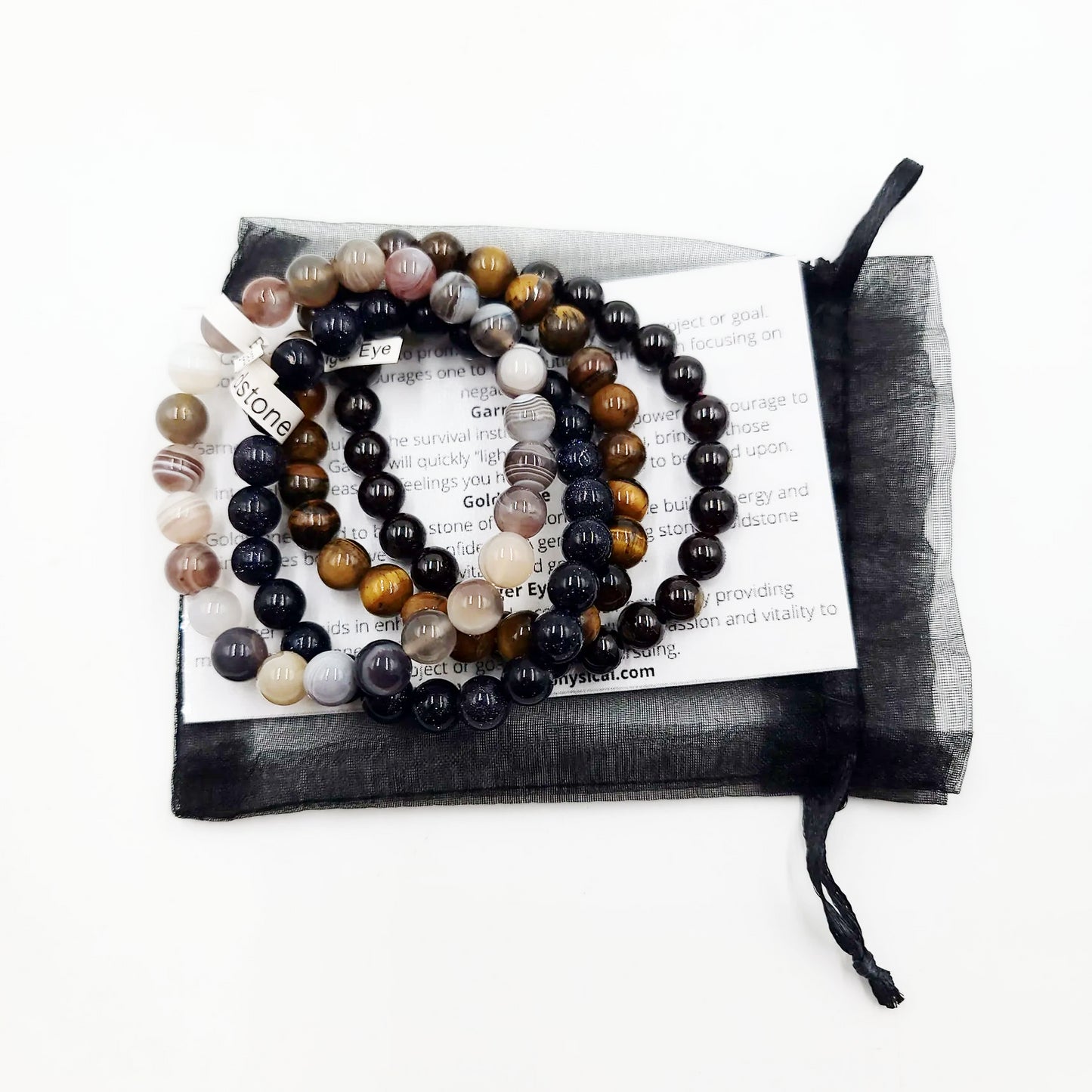 Do It, To It - Vitality Bracelet Set 8mm Bead Bracelets