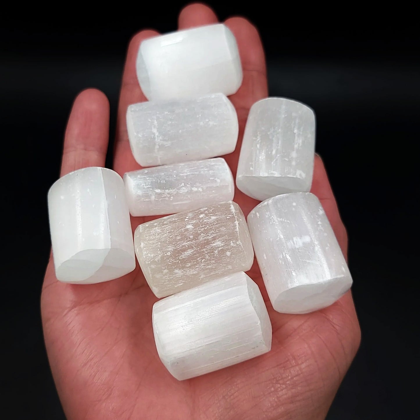 Selenite Tumbled Stone - Elevated Metaphysical