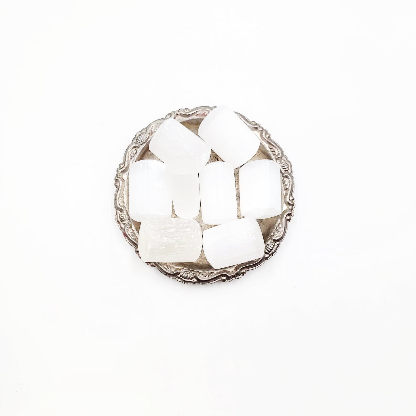 Selenite Tumbled Stone - Elevated Metaphysical