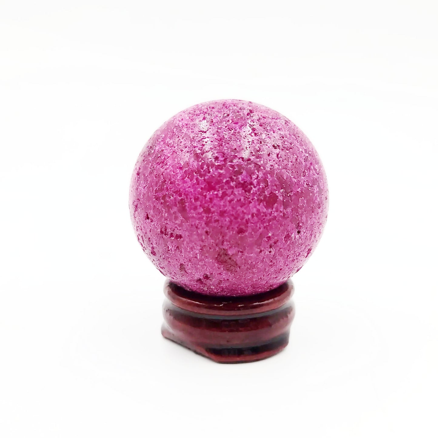 Ruby Sphere 44mm 1.75" 156g 5.5oz - Elevated Metaphysical