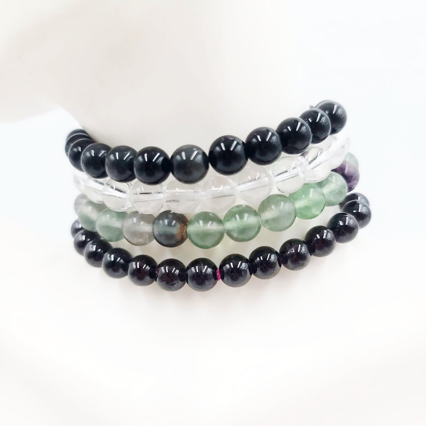 Read the Room - Recognize Bracelet Set 8mm Bead Bracelets