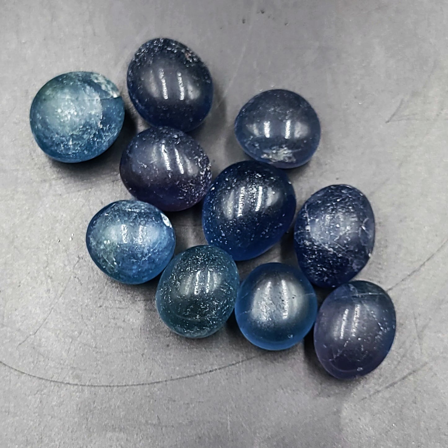 Blue Fluorite Tumbled Stone - Elevated Metaphysical