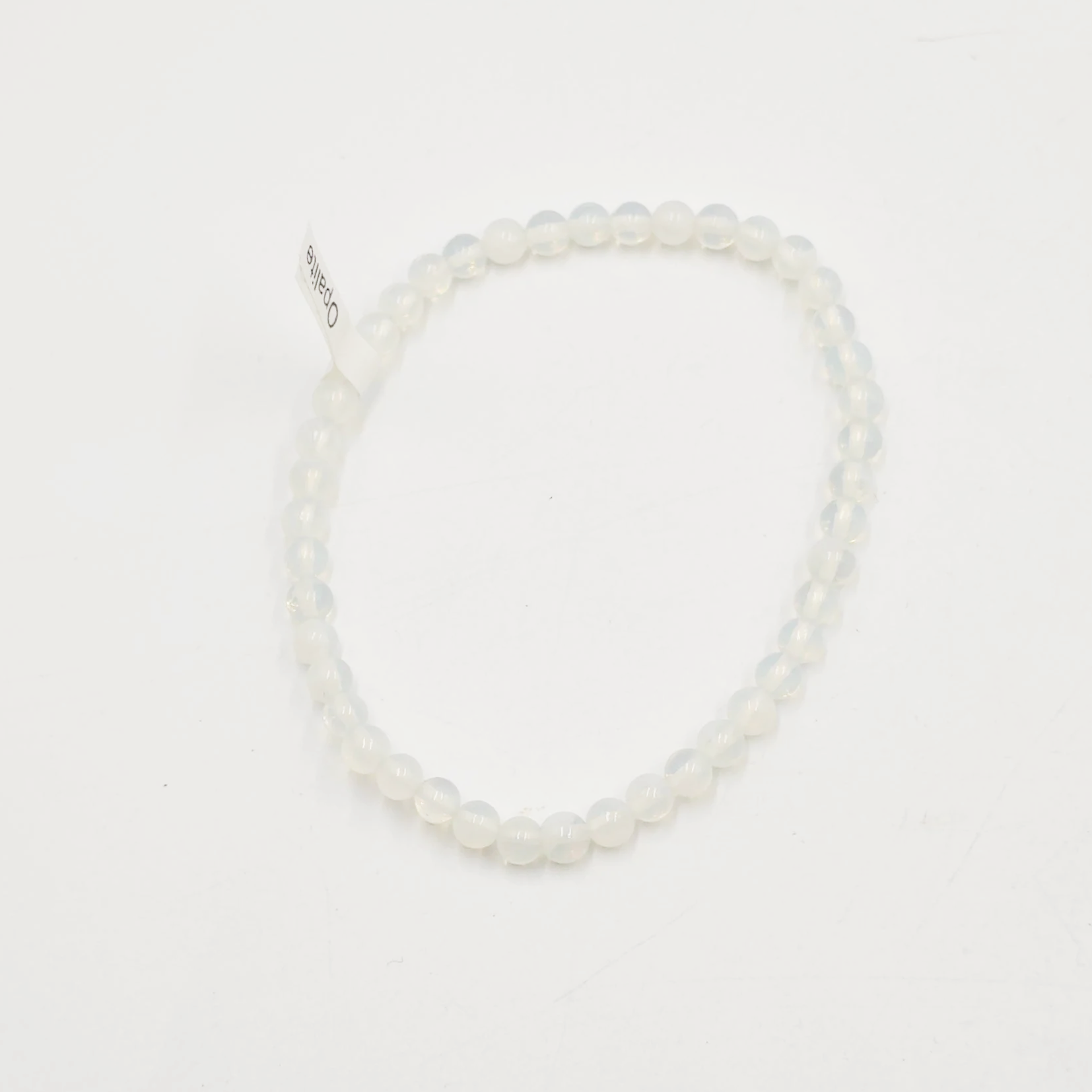 Opalite Bead Bracelet 4mm - Elevated Metaphysical