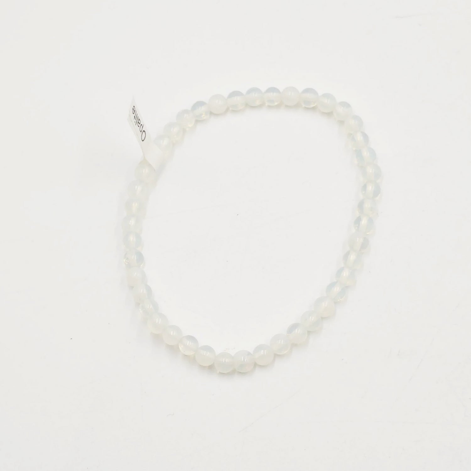 Opalite Bead Bracelet 4mm - Elevated Metaphysical