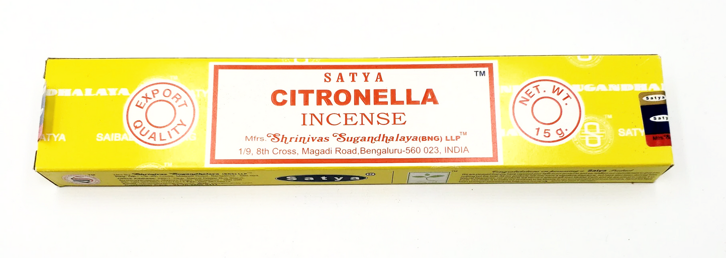 Satya Incense Stick Box 15g Pack