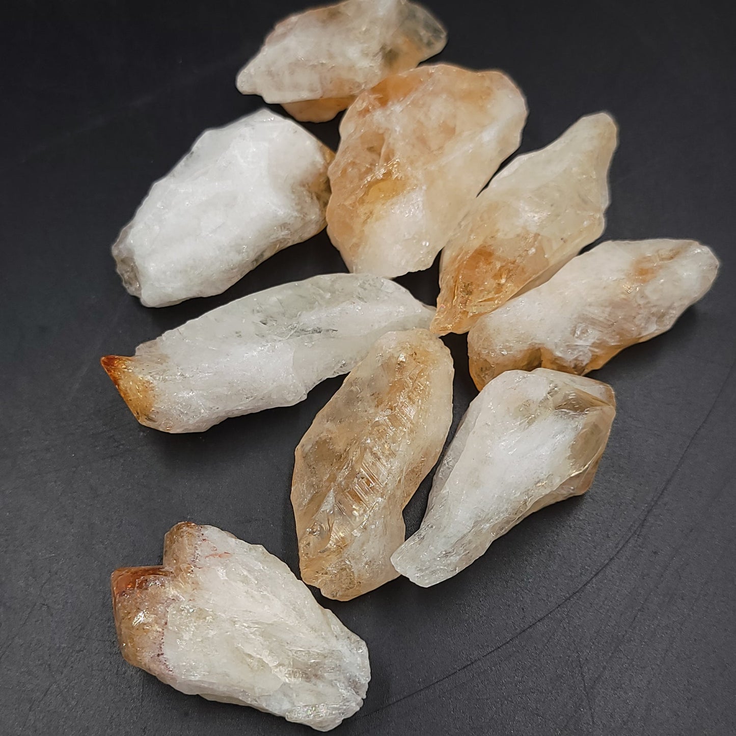 Citrine Point Rough Stone - Elevated Metaphysical