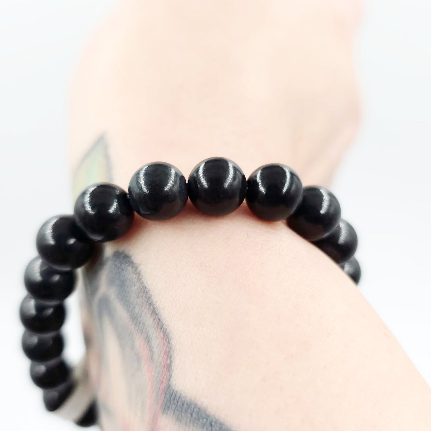 Shungite 8mm Bead Bracelet - Elevated Metaphysical