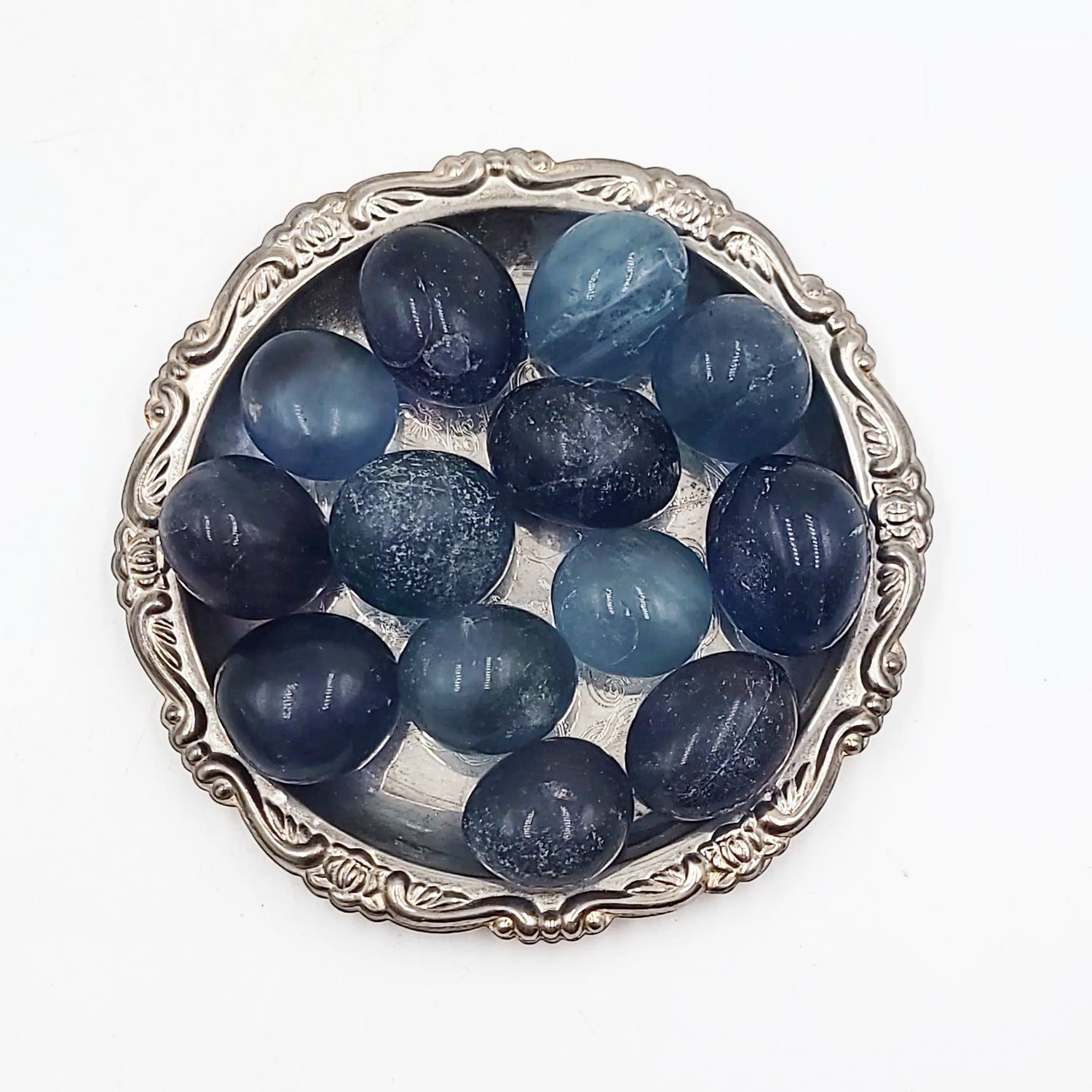 Blue Fluorite Tumbled Stone - Elevated Metaphysical