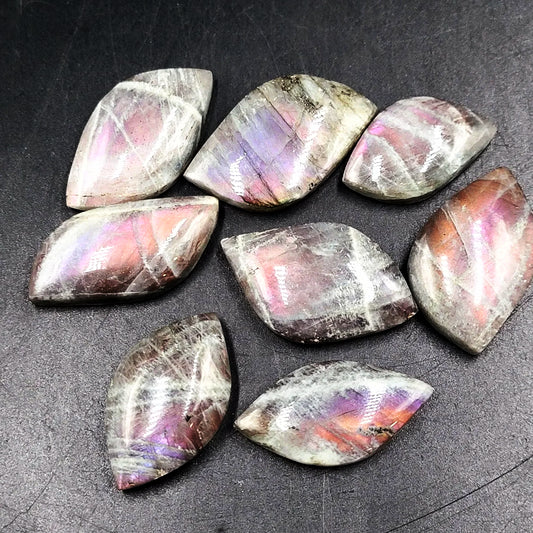 Lab Cabs Labradorite Cabochon Free Form Polished Cut Stone