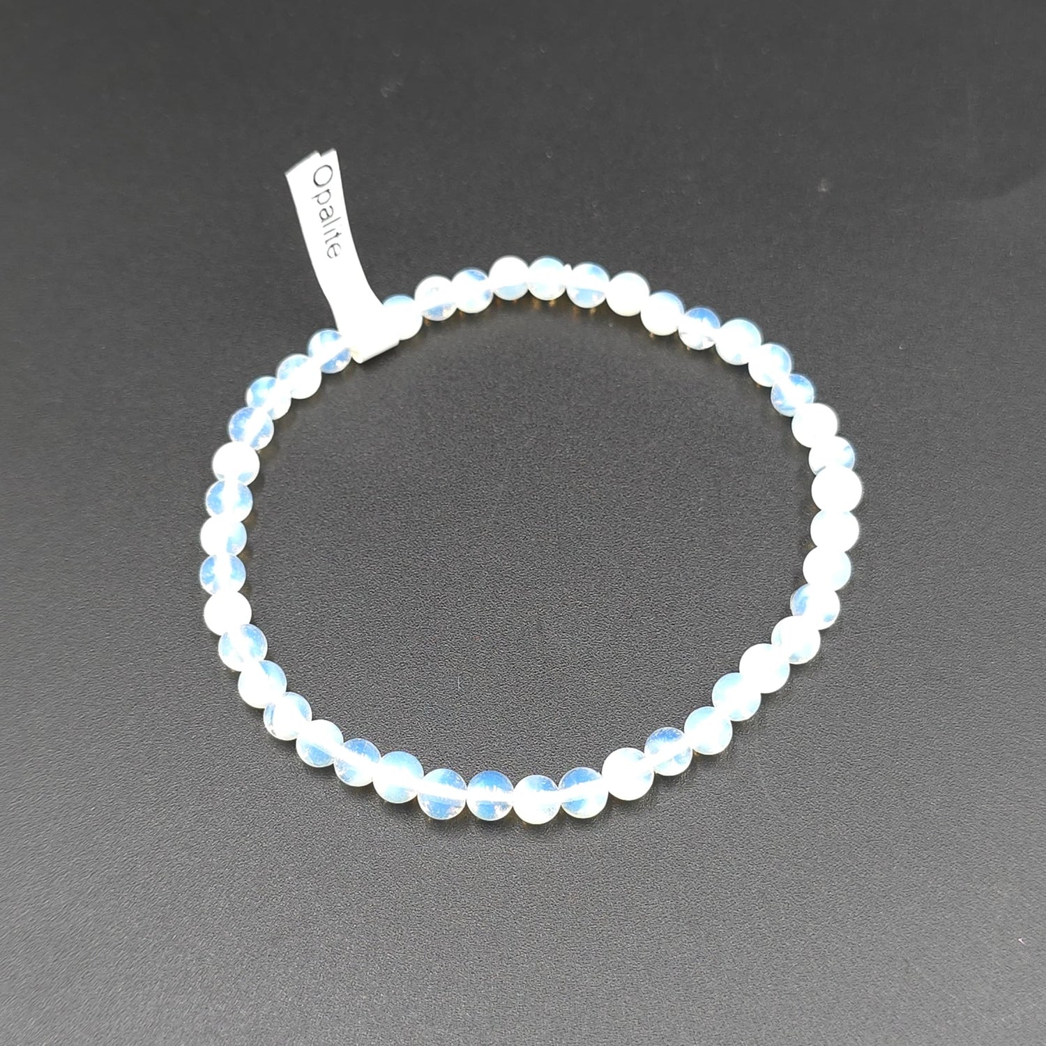 Opalite Bead Bracelet 4mm - Elevated Metaphysical