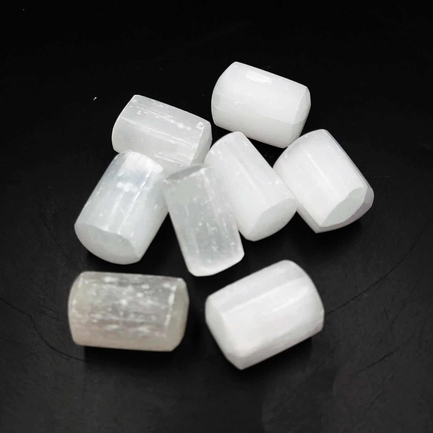 Selenite Tumbled Stone - Elevated Metaphysical