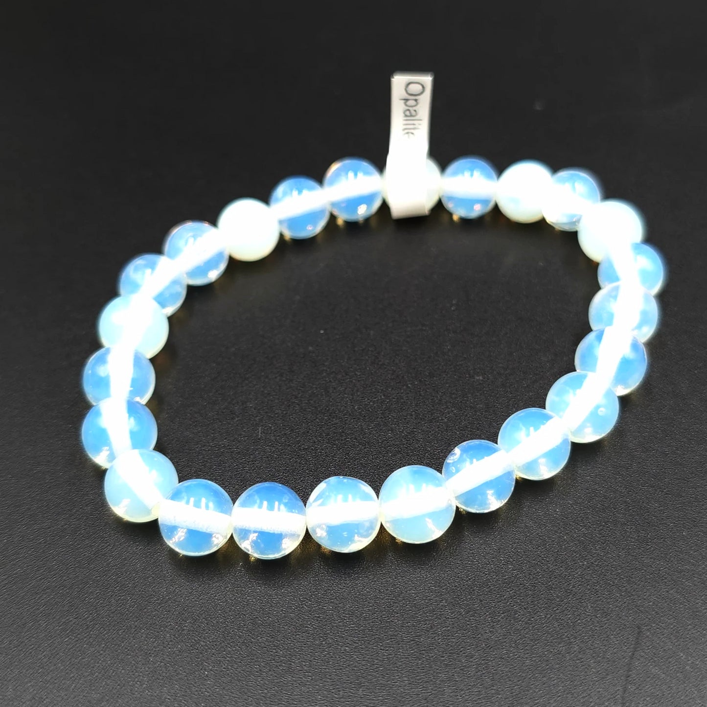 Opalite Bead Bracelet 8mm - Elevated Metaphysical